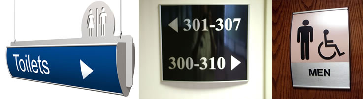 architectural and wayfinding signage